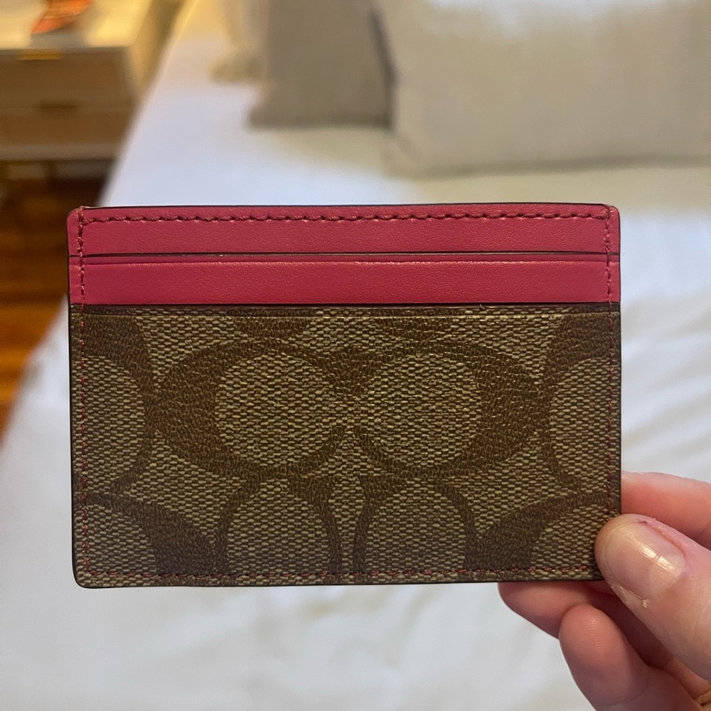 Coach Signature Card Case - image 2
